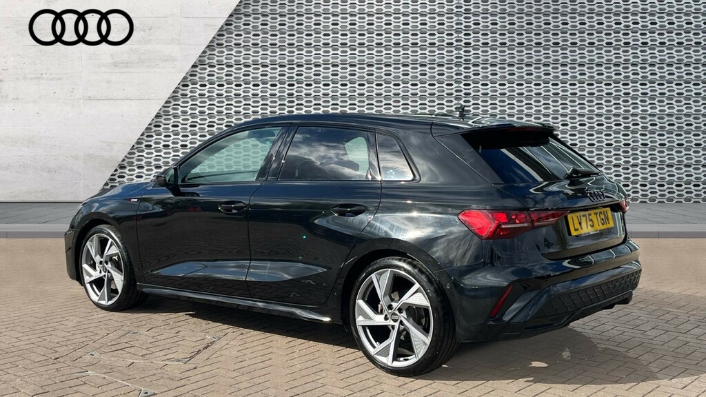 Audi A3 A3 1.5 Tfsi 150 Black Edition S Tronic LV75TGN Black #3