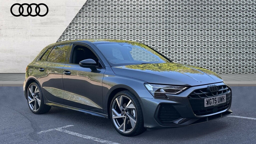 Audi A3 A3 1.5 Tfsi 150 Black Edition S Tronic Grey