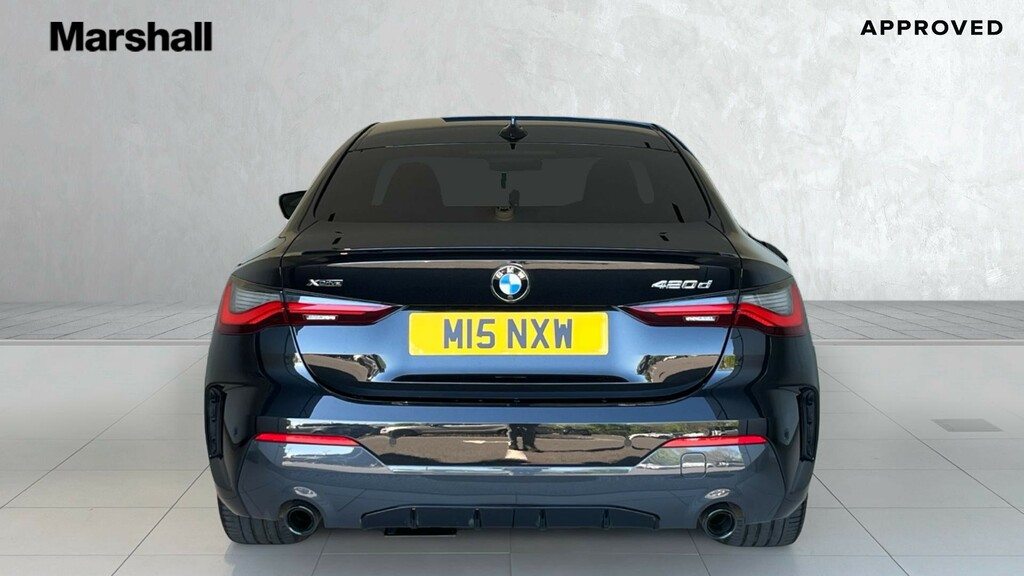BMW 4 Series 4 Series 420D Xdrive Mht M Sport Step M15NXW Black #6