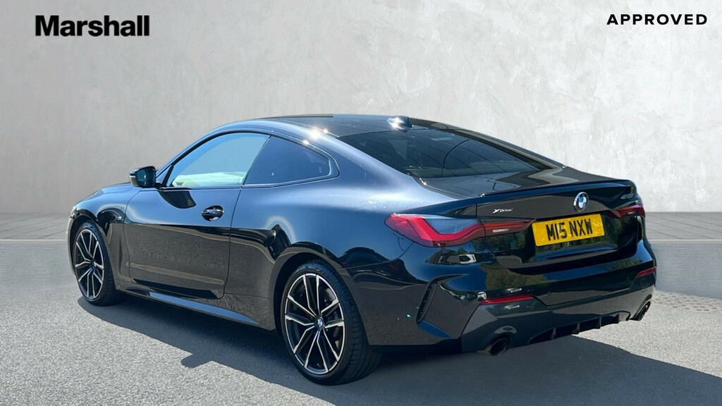 BMW 4 Series 4 Series 420D Xdrive Mht M Sport Step M15NXW Black #2