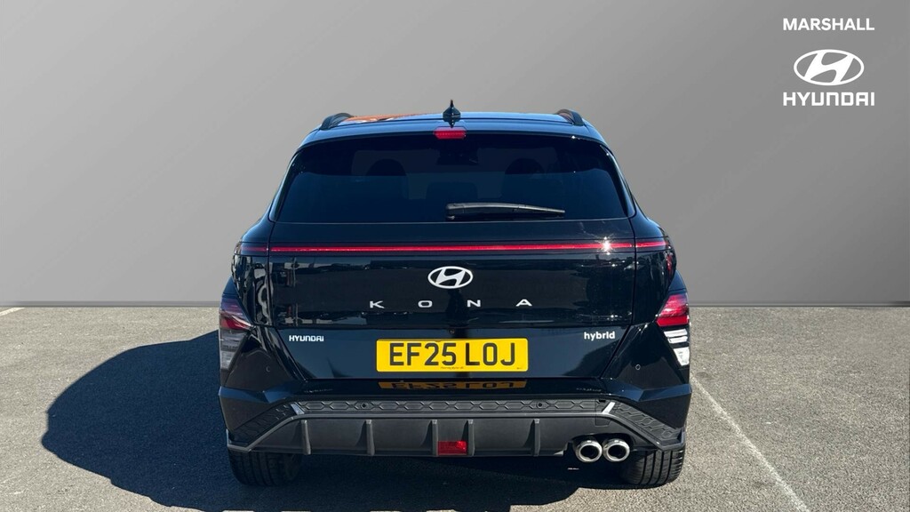 Hyundai Kona Kona 1.6 Hybrid 129 N Line S Dct EF25LOJ Black #4