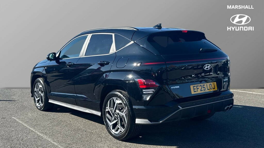 Hyundai Kona Kona 1.6 Hybrid 129 N Line S Dct EF25LOJ Black #5