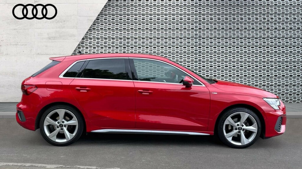 Audi A3 A3 35 Tfsi S Line S Tronic Tech Pack LY73HNW Red #4