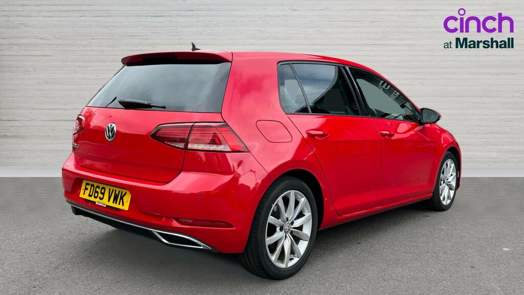 Volkswagen Golf Golf 2.0 Tdi Gt Edition Dsg FD69VWK Red #3
