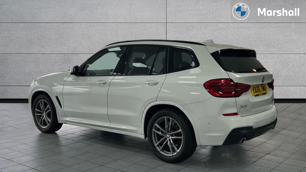 BMW X3 X3 Xdrive20d M Sport Step Tech Pack YB20TWU White #2