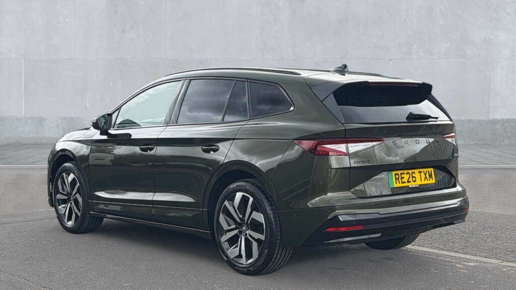 Skoda ENYAQ Enyaq Sportline 85X 82 Kwh 286 Ps Single Speed 4X4 Green #3