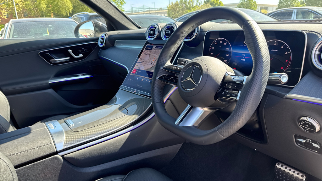 Mercedes-Benz GLC Class Glc 300 4Matic Amg Line Prem Pan 9G-tronic KP75GWJ Black #3