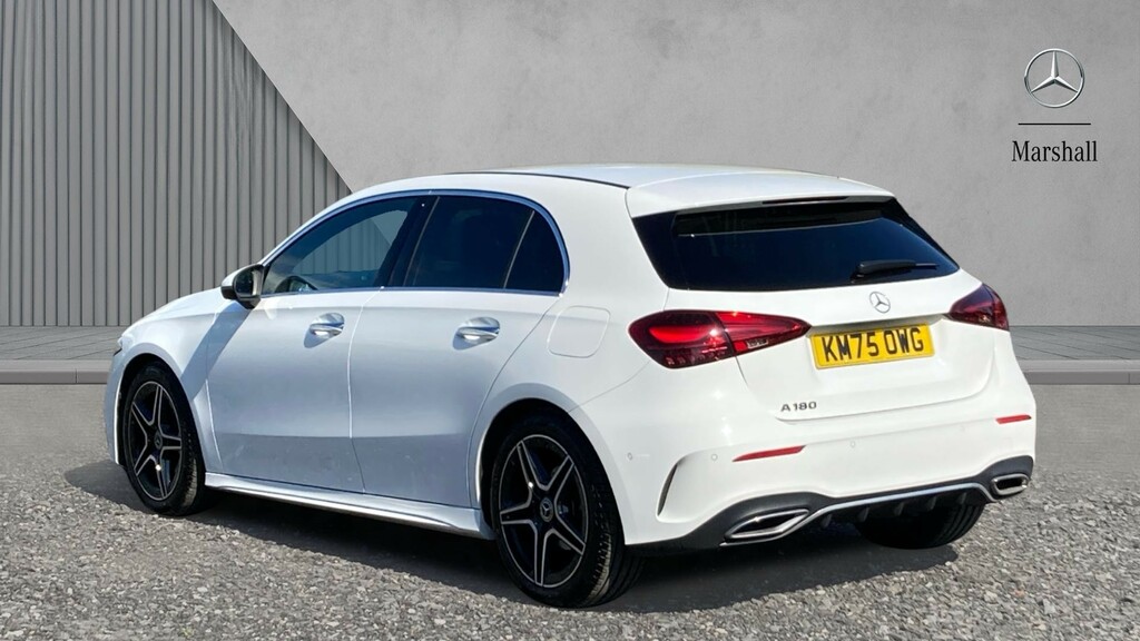 Mercedes-Benz A Class A Class A180 Amg Line Executive KM75OWG White #2