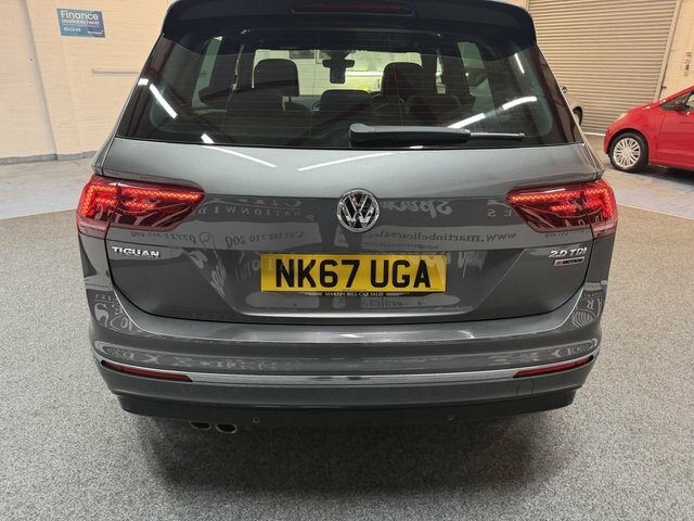 Volkswagen Tiguan 2.0 Tdi R-line 4-Motion NK67UGA Grey #5