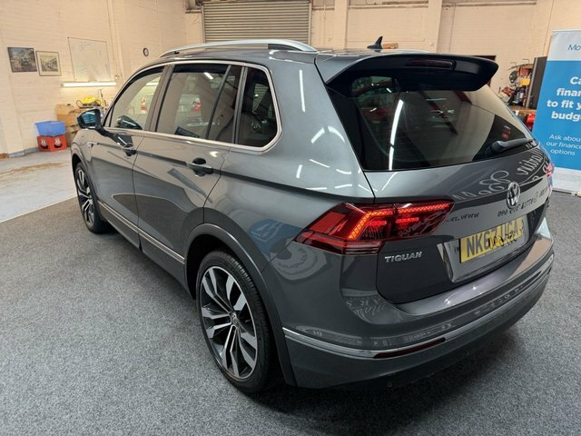 Volkswagen Tiguan 2.0 Tdi R-line 4-Motion NK67UGA Grey #3
