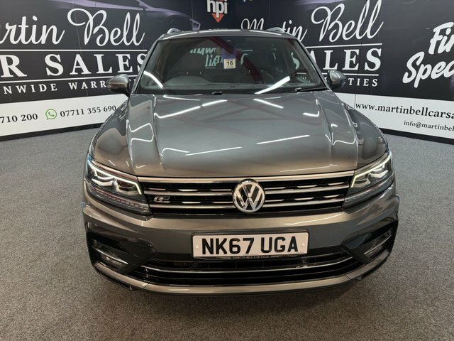 Volkswagen Tiguan 2.0 Tdi R-line 4-Motion NK67UGA Grey #6