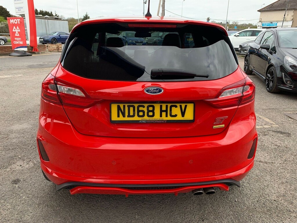 Ford Fiesta 1.5T Ecoboost St-3 Euro 6 ND68HCV Red #4