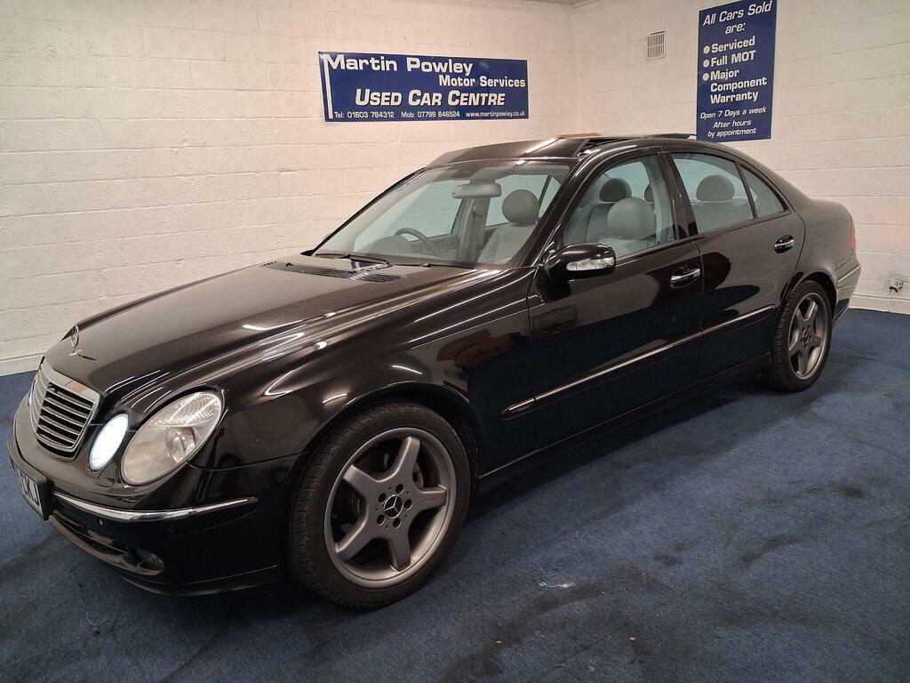 Mercedes-Benz E Class 3.2 E320 Cdi Avantgarde Black