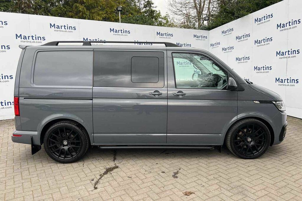 Volkswagen Transporter T30 Kombi Highline Swb 204 Ps 2.0 Tdi 7Sp Dsg 4Mot YE71TYH Grey #4