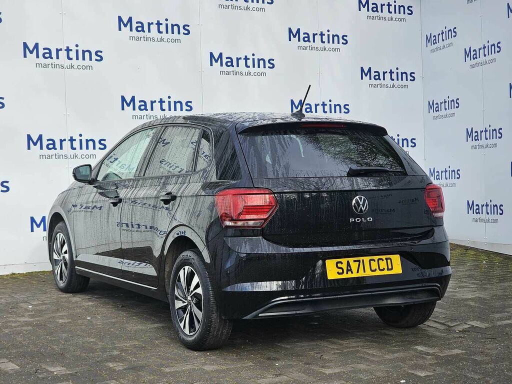 Volkswagen Polo 1.0 Tsi 95 Match Dsg SA71CCD Black #3