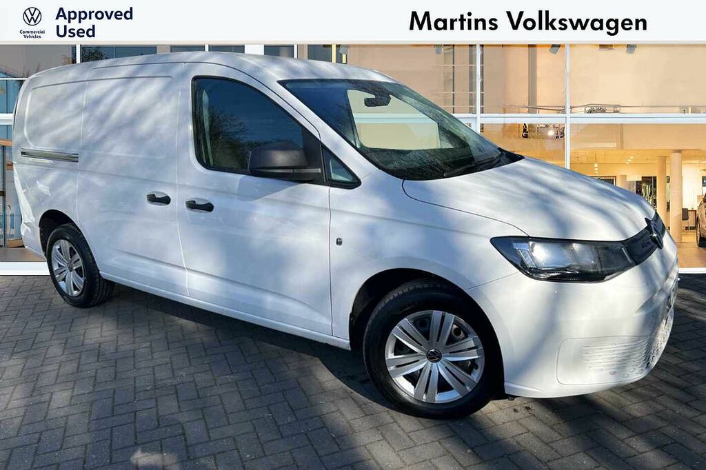 Volkswagen Caddy Maxi C20 Cargo Commerce Plus Maxi 102 Ps 2.0 Tdi 6Sp Ma White