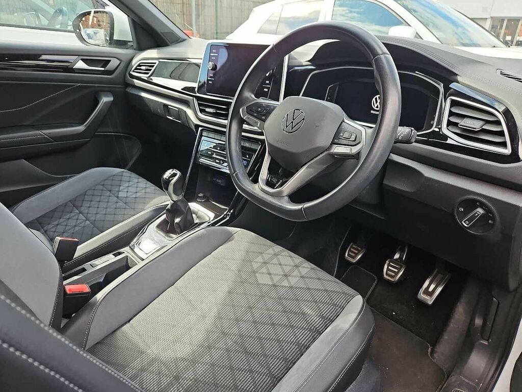 Volkswagen T-Roc 1.5 Tsi R-line GY73OFL White #6