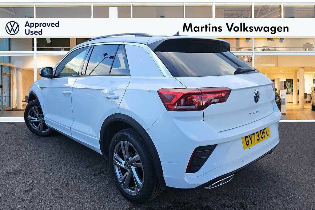 Volkswagen T-Roc 1.5 Tsi R-line GY73OFL White #3