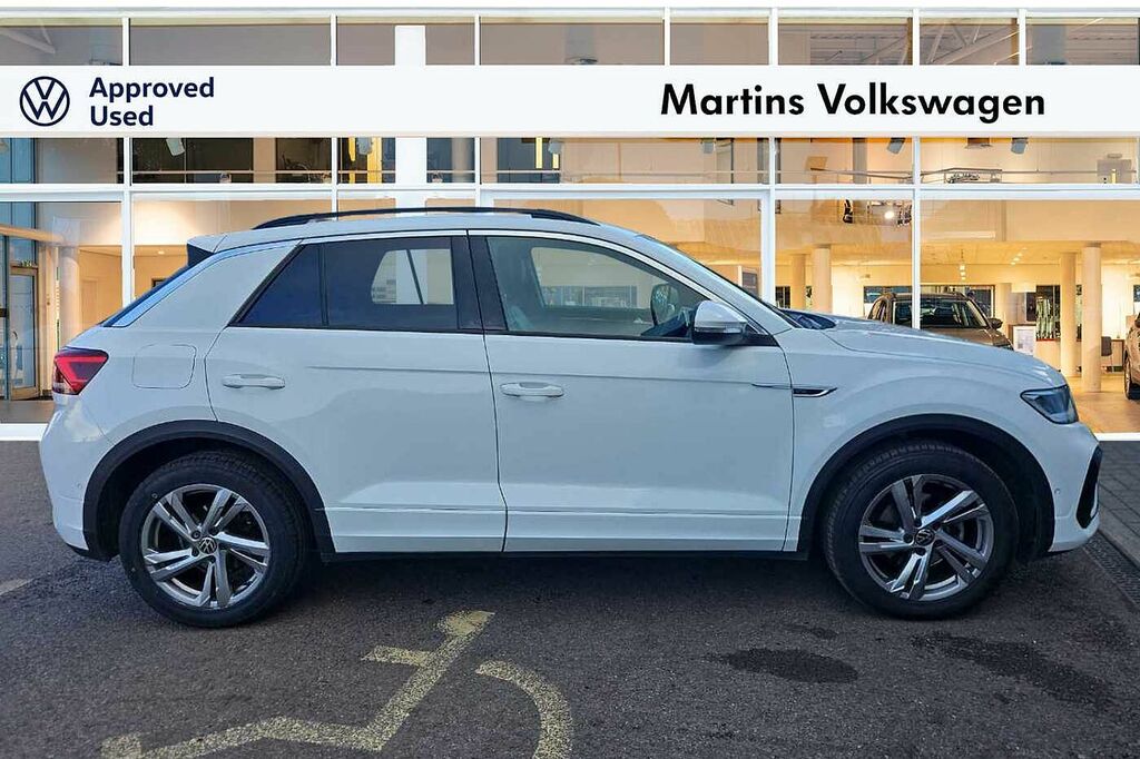 Volkswagen T-Roc 1.5 Tsi R-line GY73OFL White #4