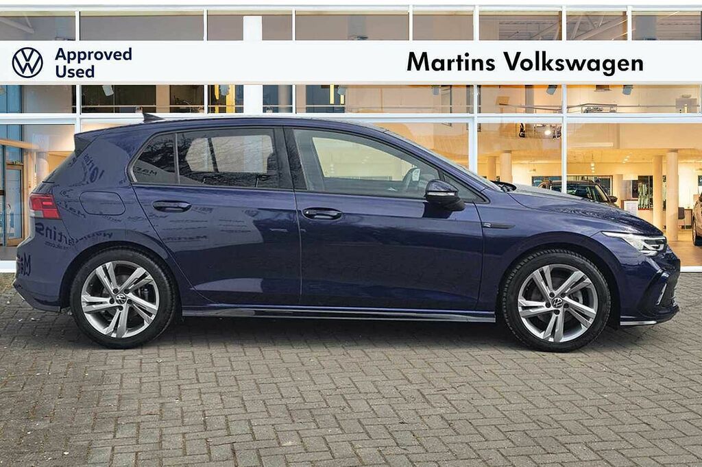 Volkswagen Golf 1.5 Etsi 150 R-line Dsg RE23KNM Blue #4