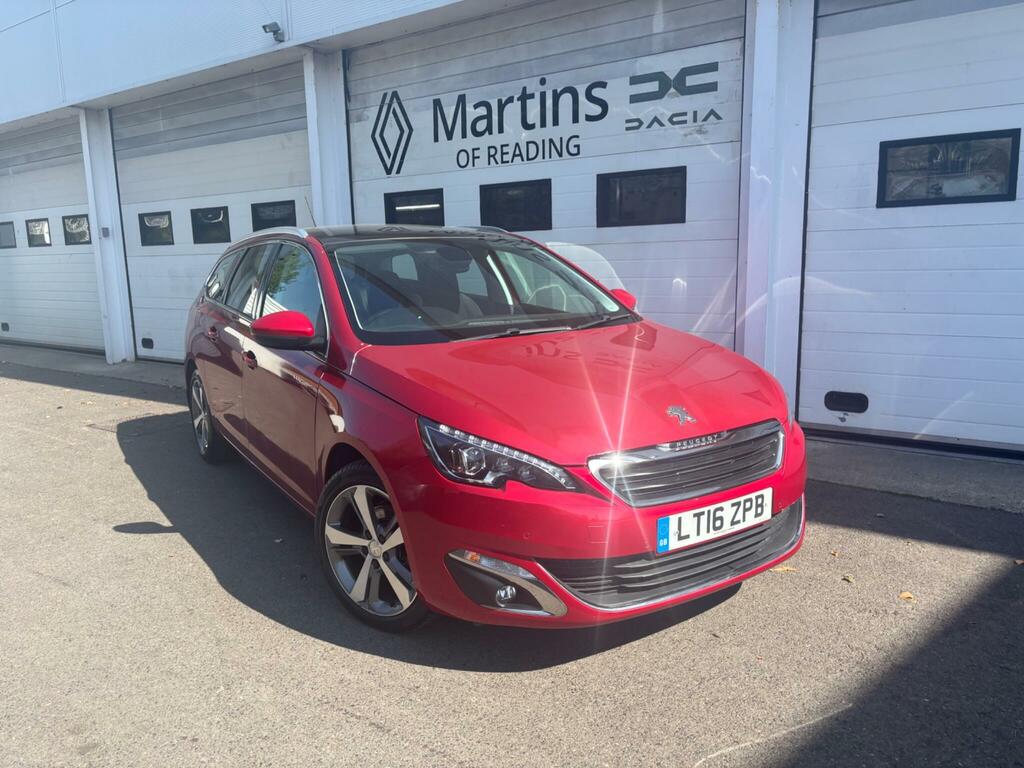 Peugeot 308 SW 1.2 Puretech Allure Eat Euro 6 Ss Red