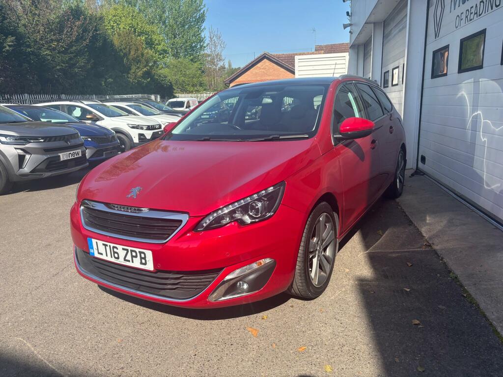 Peugeot 308 SW 1.2 Puretech Allure Eat Euro 6 Ss Red #3