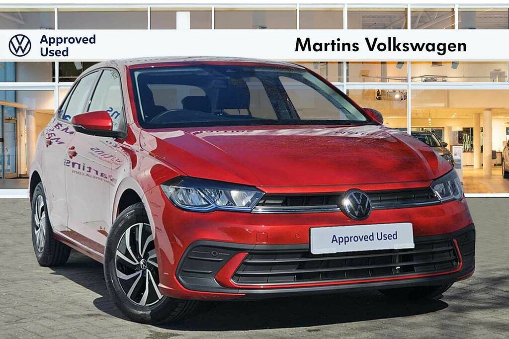 Volkswagen Polo 1.0 Tsi Life Dsg Red