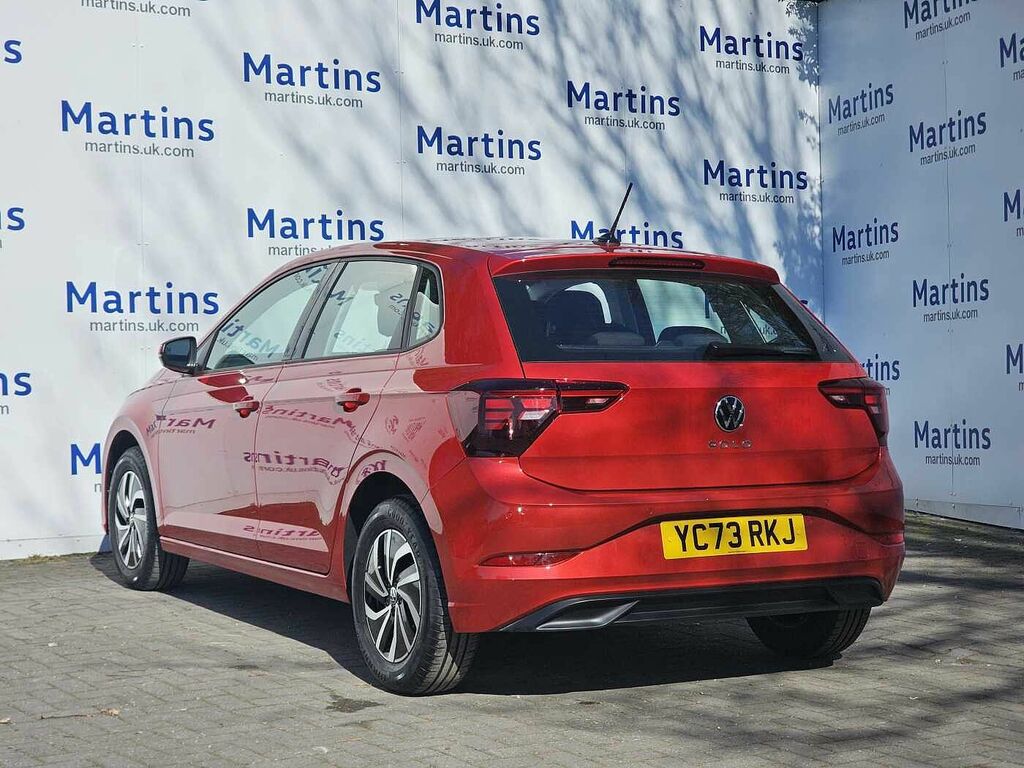 Volkswagen Polo 1.0 Tsi Life Dsg YC73RKJ Red #3