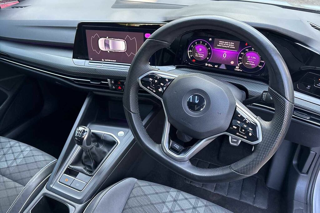 Volkswagen Golf 1.5 Tsi 150 R-line Pano Roofdigital Key CX72OOB Silver #6