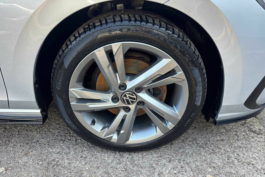 Volkswagen Golf 1.5 Tsi 150 R-line Pano Roofdigital Key CX72OOB Silver #5