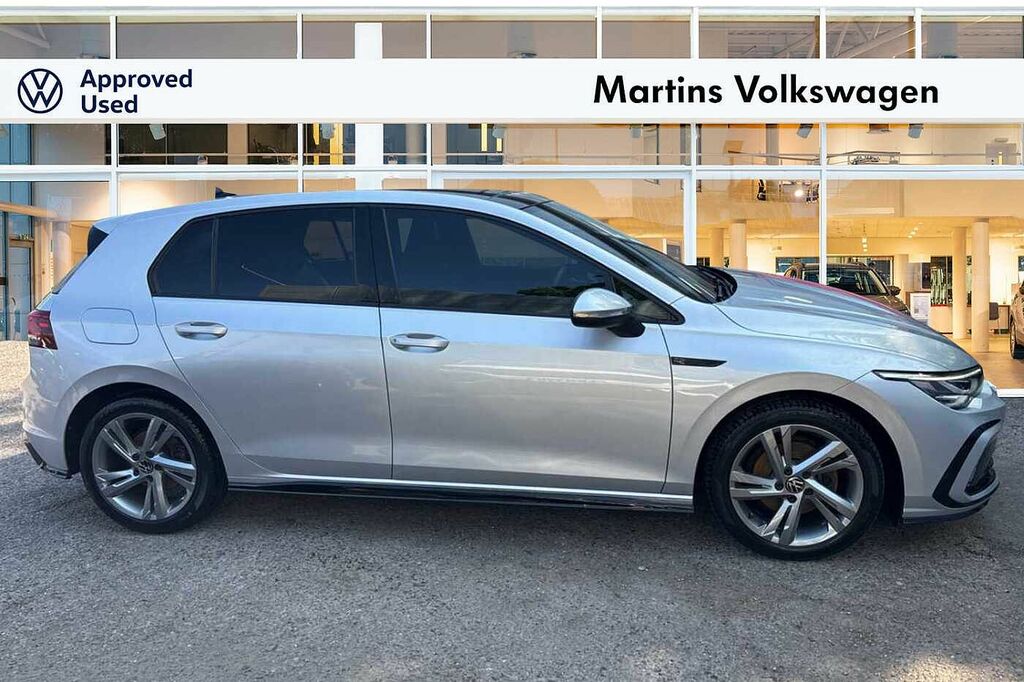 Volkswagen Golf 1.5 Tsi 150 R-line Pano Roofdigital Key CX72OOB Silver #4