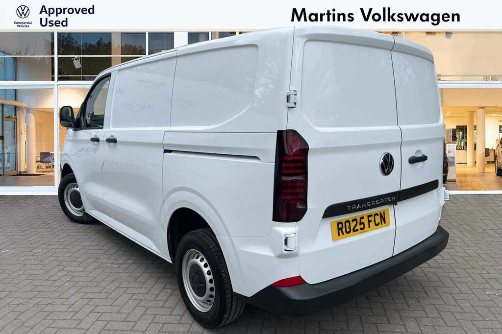 Volkswagen Transporter T28 Commerce Plus Swb 110 Ps 2.0 Tdi 6Sp Man Rear RO25FCN White #3