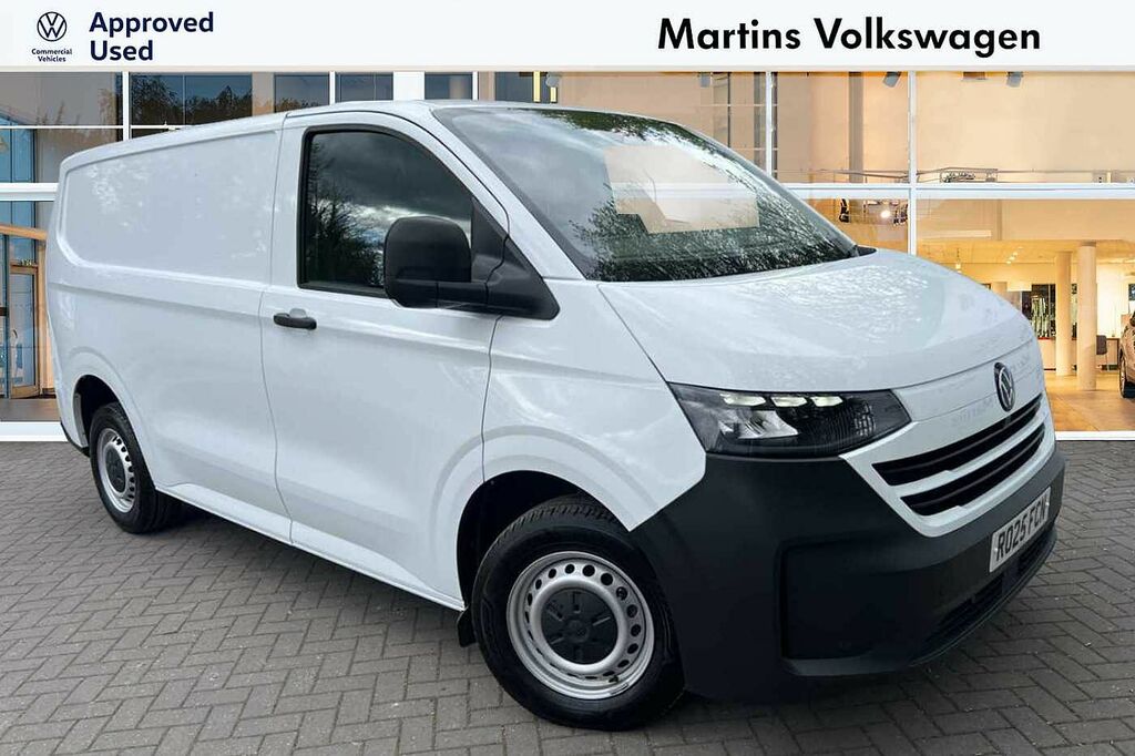 Volkswagen Transporter T28 Commerce Plus Swb 110 Ps 2.0 Tdi 6Sp Man Rear White