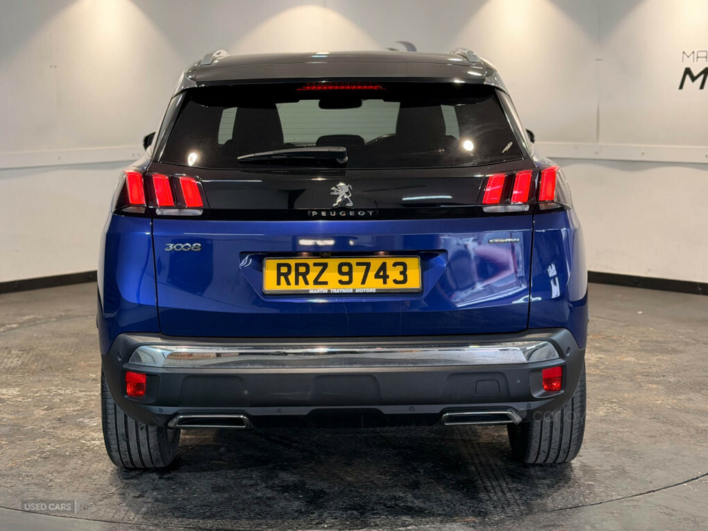 Peugeot 3008 1.5 Bluehdi Gt Line Eat8 RRZ9743 Blue #6