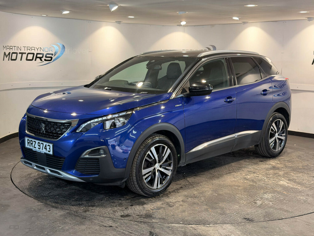 Peugeot 3008 1.5 Bluehdi Gt Line Eat8 RRZ9743 Blue #3