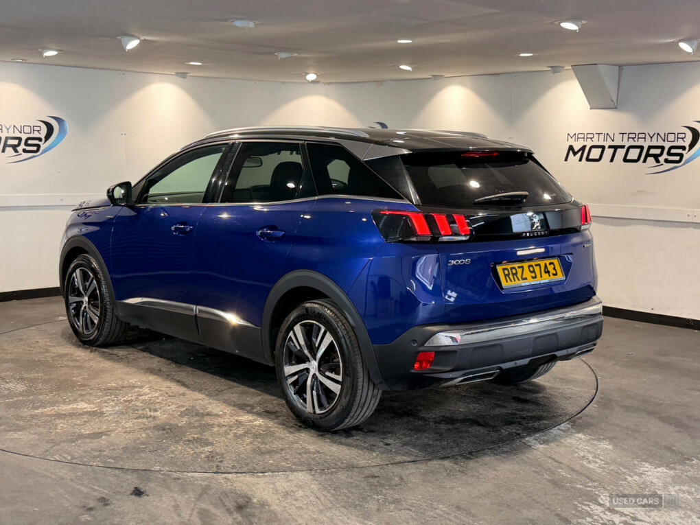 Peugeot 3008 1.5 Bluehdi Gt Line Eat8 RRZ9743 Blue #5