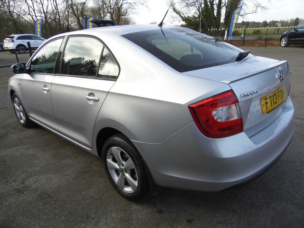 Skoda Rapid Hatchback 1.4 Tsi Se Dsg Euro 5 201313 Silver #4