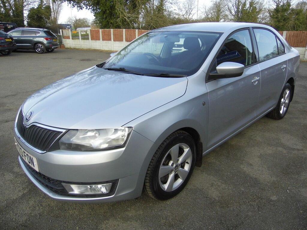 Skoda Rapid Hatchback 1.4 Tsi Se Dsg Euro 5 201313 Silver #3