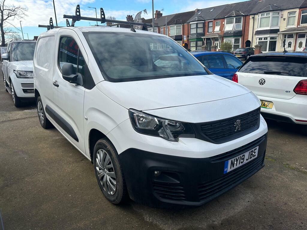 Peugeot Partner 1.6 Bluehdi 1000 Professional Standard Panel Van S White