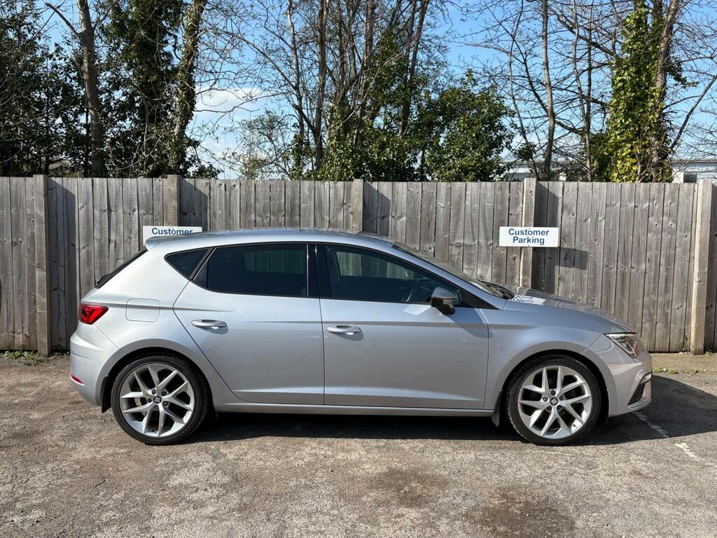 Seat Leon Hatchback 1.4 Tsi Fr Technology Euro 6 Ss NY18DWM Silver #5