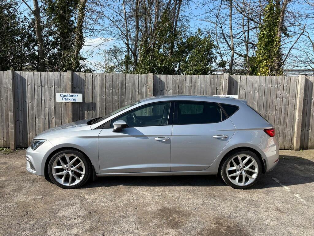 Seat Leon Hatchback 1.4 Tsi Fr Technology Euro 6 Ss NY18DWM Silver #4