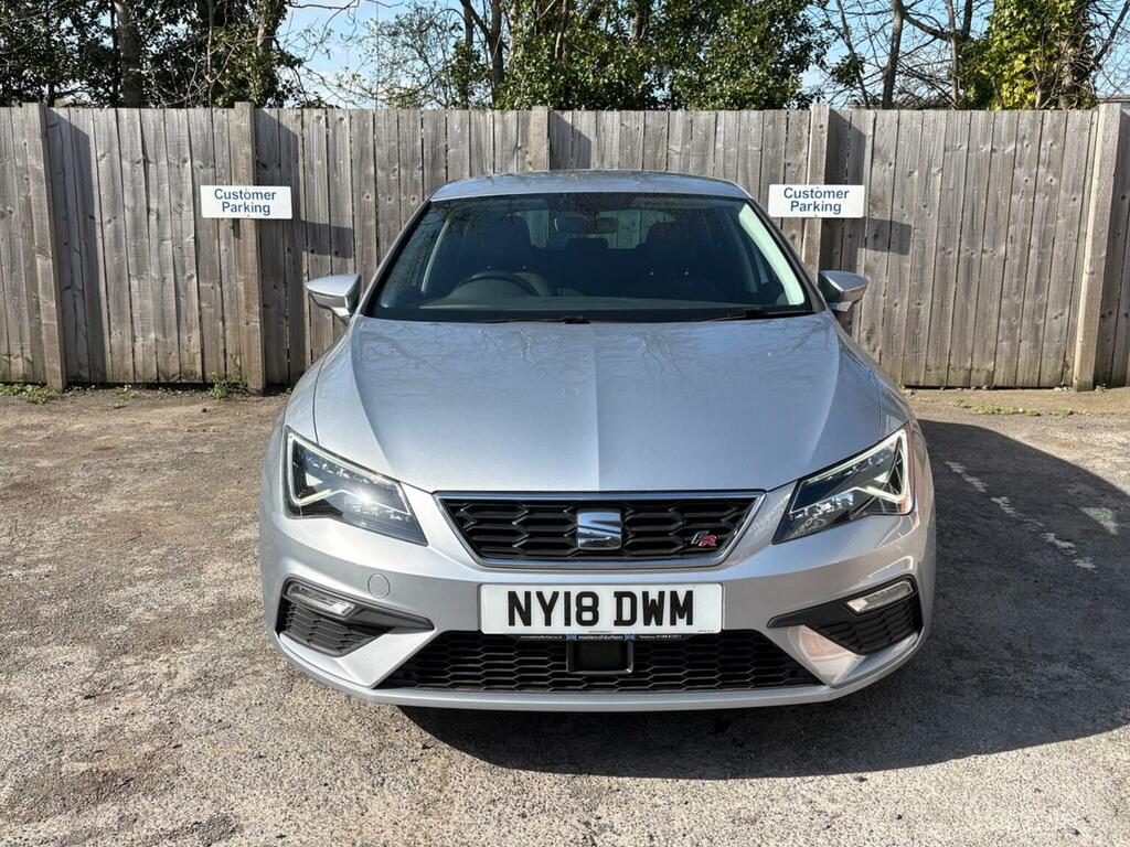 Seat Leon Hatchback 1.4 Tsi Fr Technology Euro 6 Ss NY18DWM Silver #2