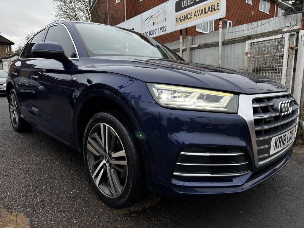 Audi Q5 2.0 Tfsi S Line S Tronic Quattro Euro 6 Ss Blue