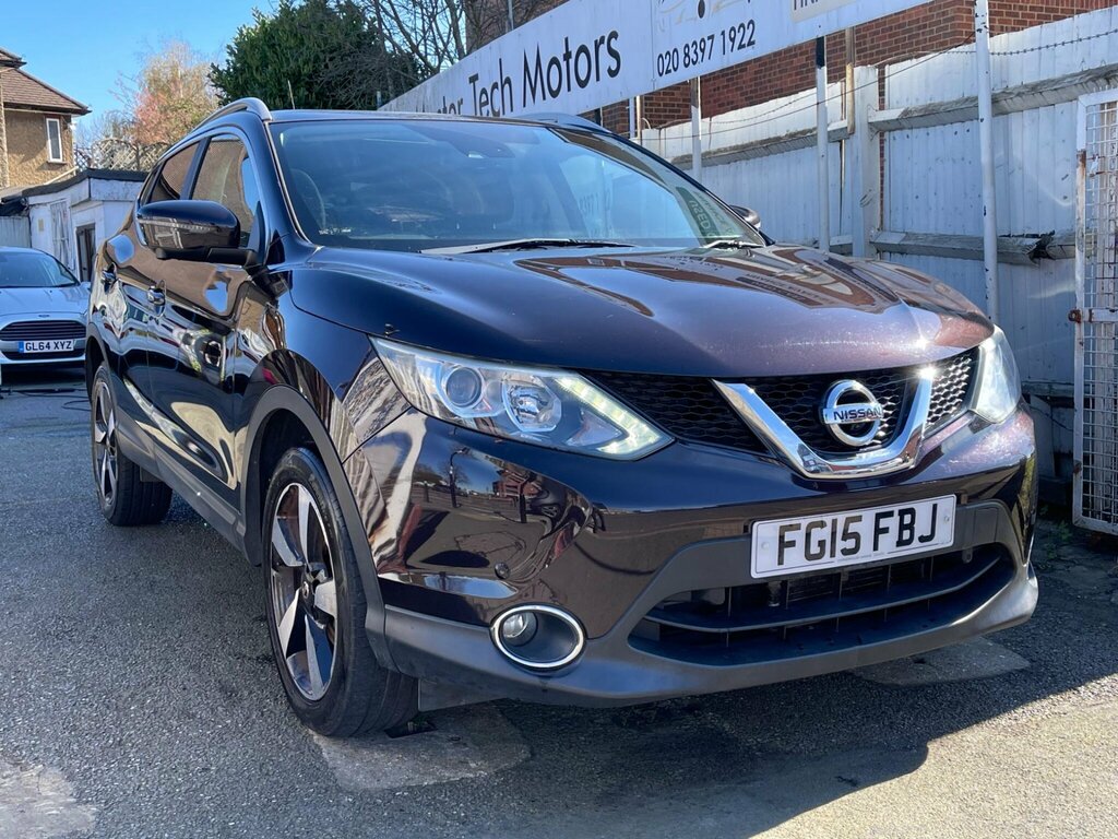 Nissan Qashqai 1.2 Dig-t N-tec Xtron 2Wd Euro 5 Ss FG15FBJ Black #4