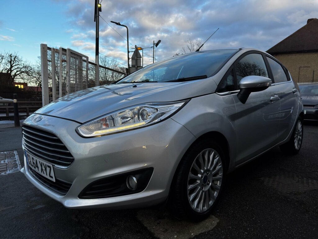 Ford Fiesta 1.0T Ecoboost Titanium Euro 5 Ss GL64XYZ Silver #6