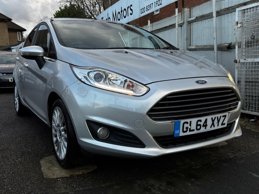 Ford Fiesta 1.0T Ecoboost Titanium Euro 5 Ss GL64XYZ Silver #4