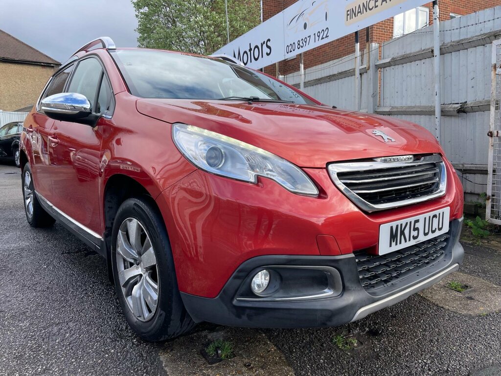 Peugeot 2008 1.2 Vti Puretech Allure Euro 5 Red
