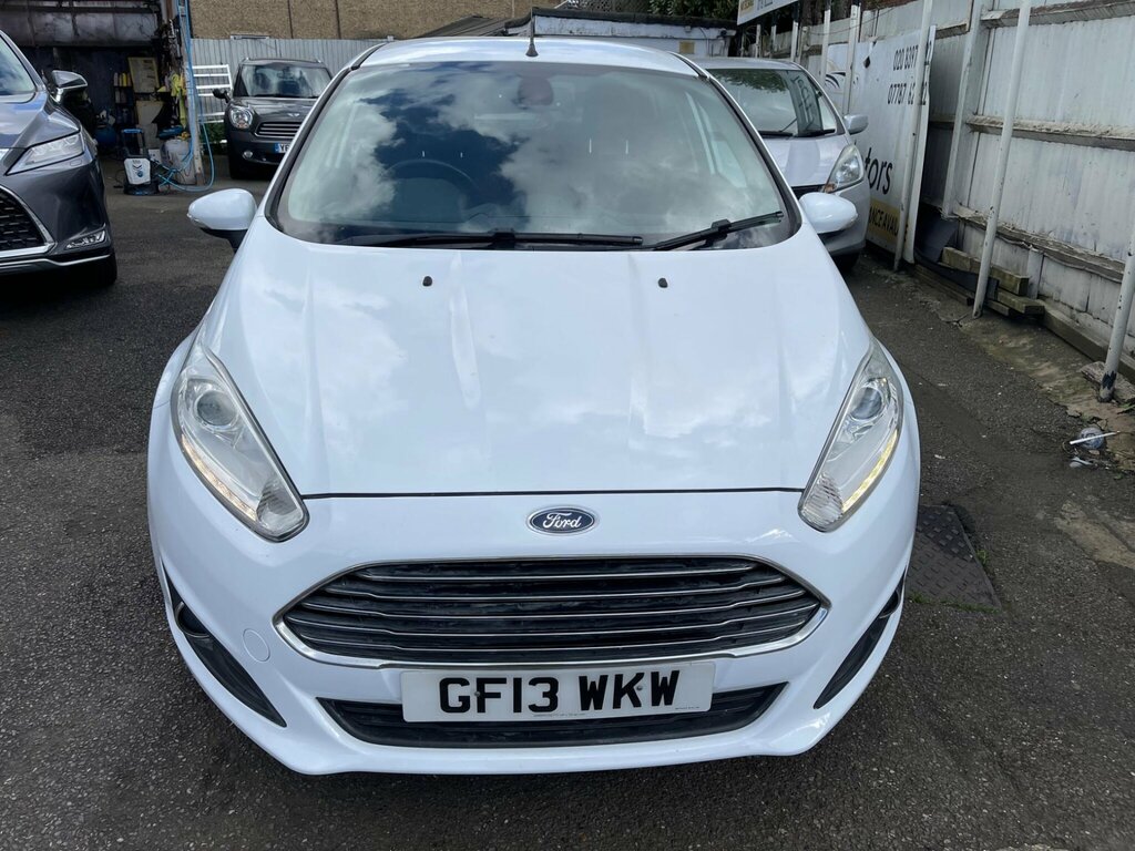 Ford Fiesta 1.0T Ecoboost Titanium Euro 5 Ss GF13WKW White #5