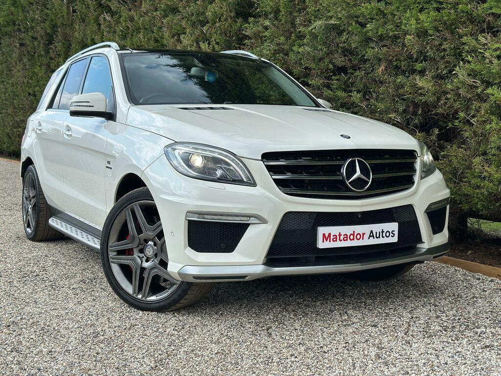 Mercedes-Benz M Class 5.5 Ml63 V8 Amg Spds7gt 4Wd Euro 5 Ss White
