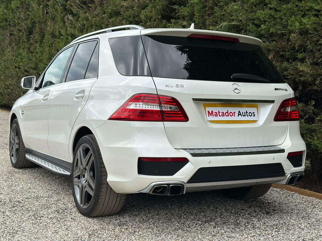 Mercedes-Benz M Class 5.5 Ml63 V8 Amg Spds7gt 4Wd Euro 5 Ss White #4